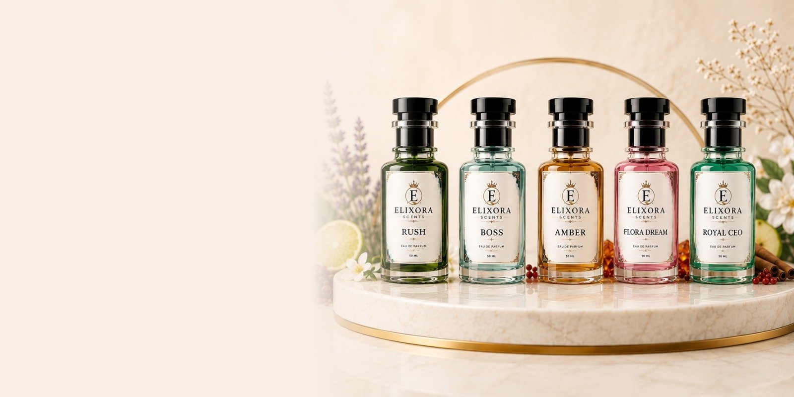 Elixora Scents signature collection